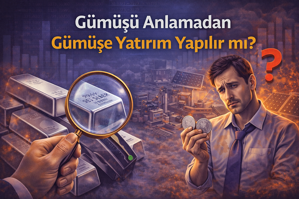 Gümüşü Anlamadan Gümüşe Yatırım Yapılır Mı?