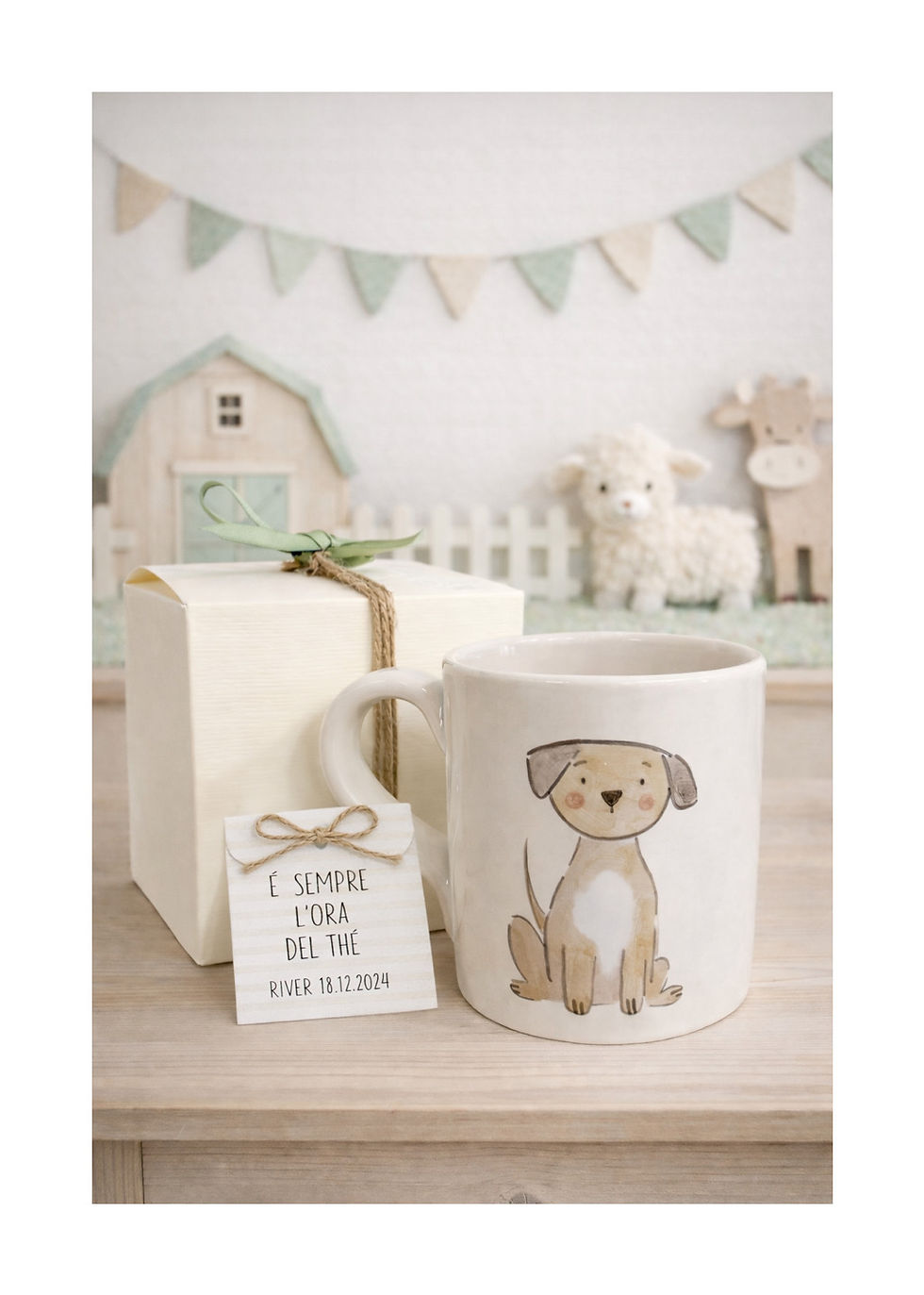 Miniature : Mug ours en peluche avec boîte