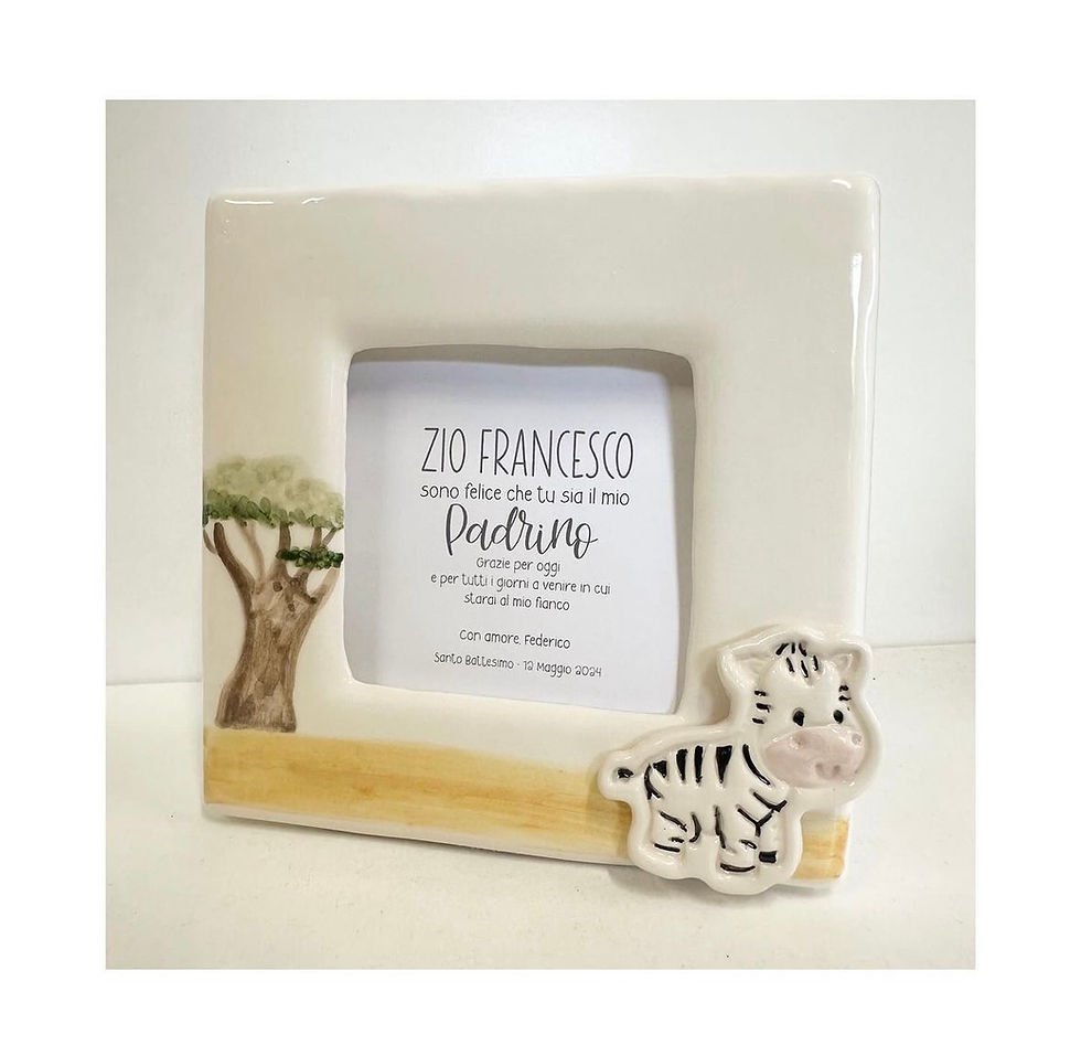 Miniatura: Porta foto animali della giungla 16x16