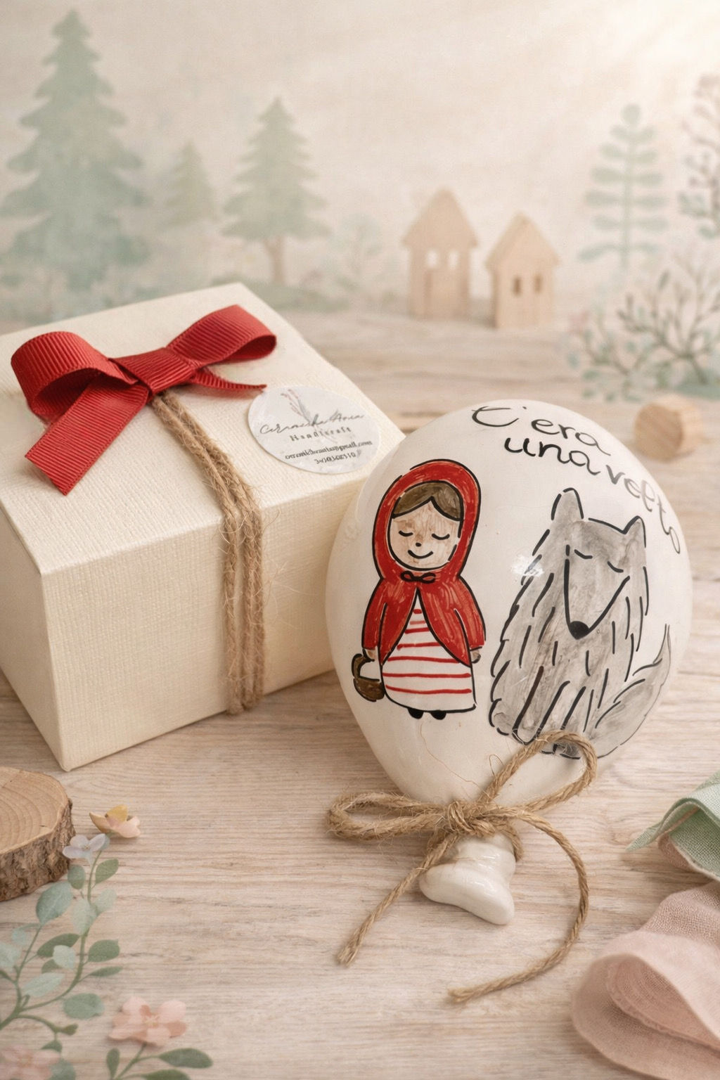 Globo de recuerdo de Caperucita Roja