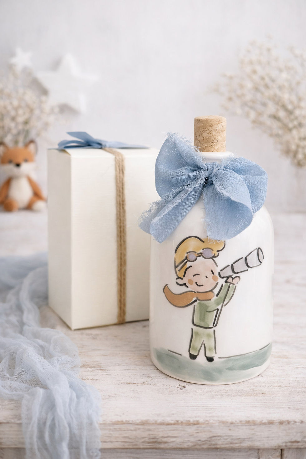 Miniatura: Bomboniera oliera piccolo principe 