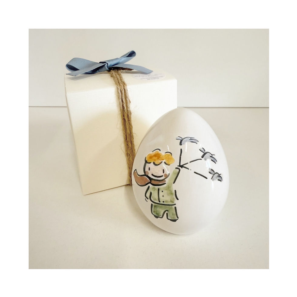 Miniatura: Bomboniera uovo piccolo principe 8cm