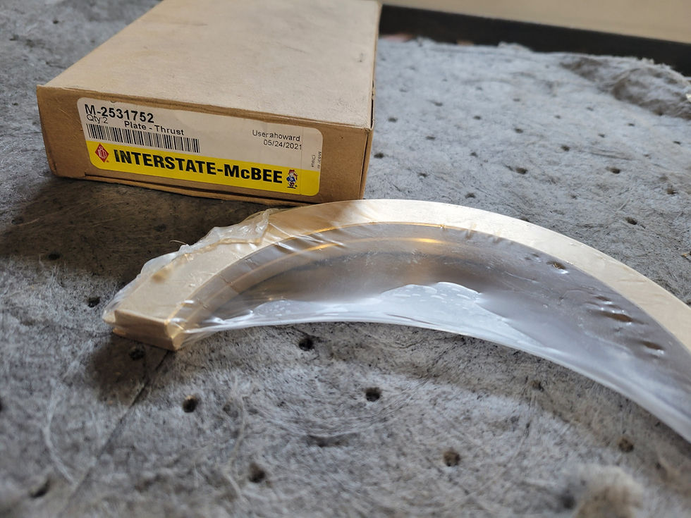 CAT M-2531752 PLATE, THRUST for 3406 (Interstate McBee)