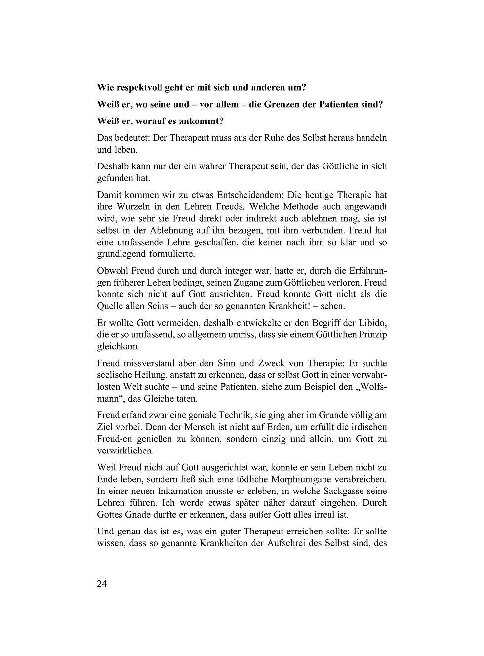 Miniaturbild: Sai Baba spricht über Psychotherapie - Band 4