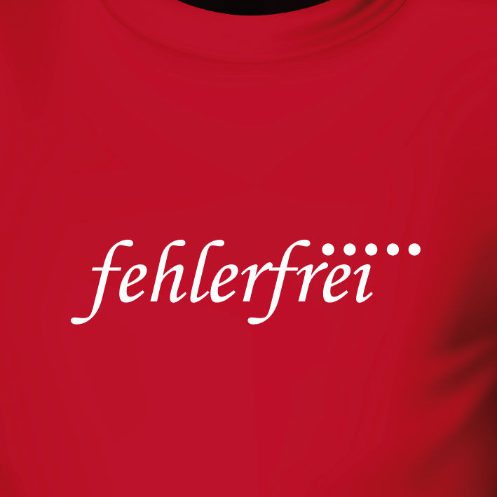 Miniaturbild: MEN T-SHIRT “FEHLERFREI“