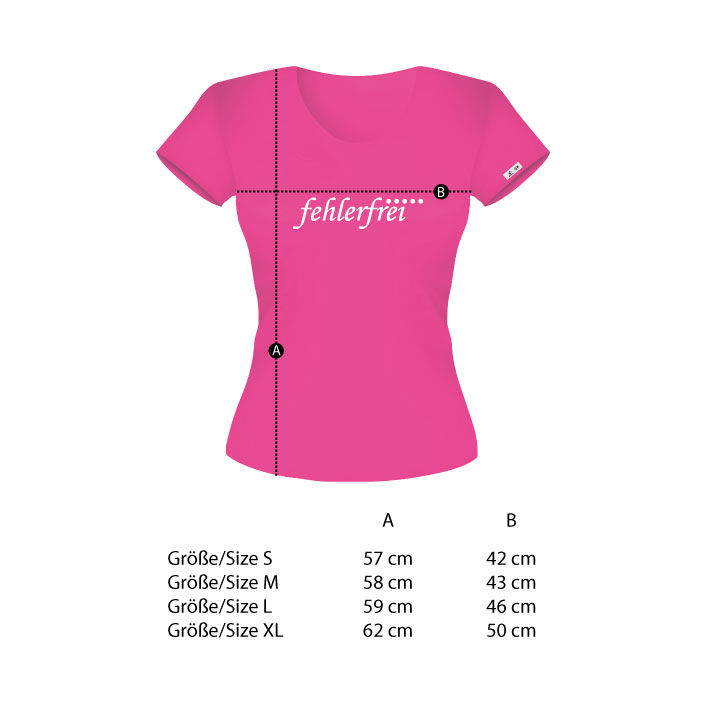 Miniaturbild: LADIES T-SHIRT “FEHLERFREI“