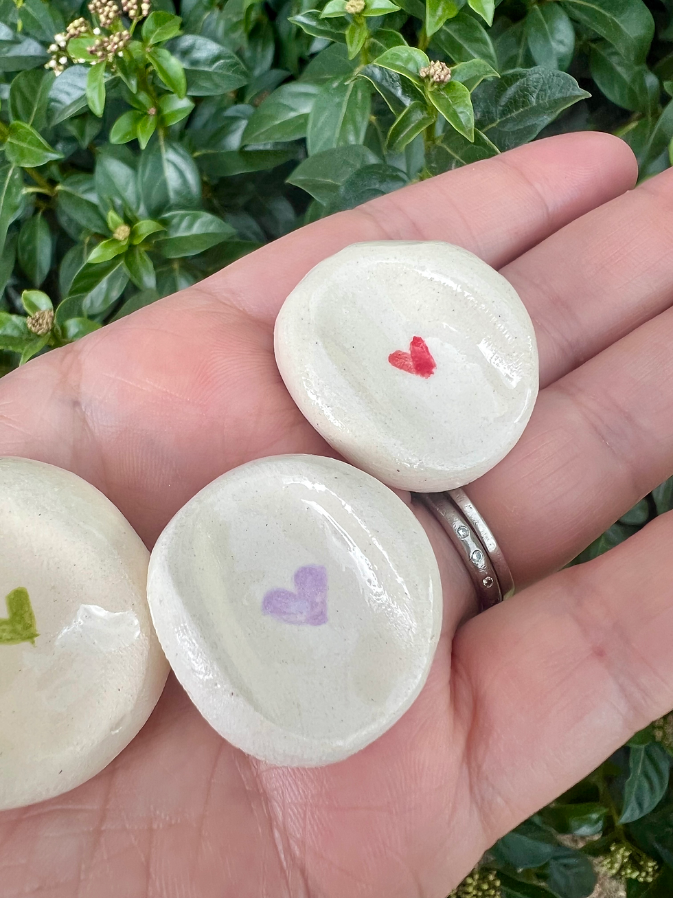 Miniatura: WORRY STONES “Antiestrés en  cerámica” 
