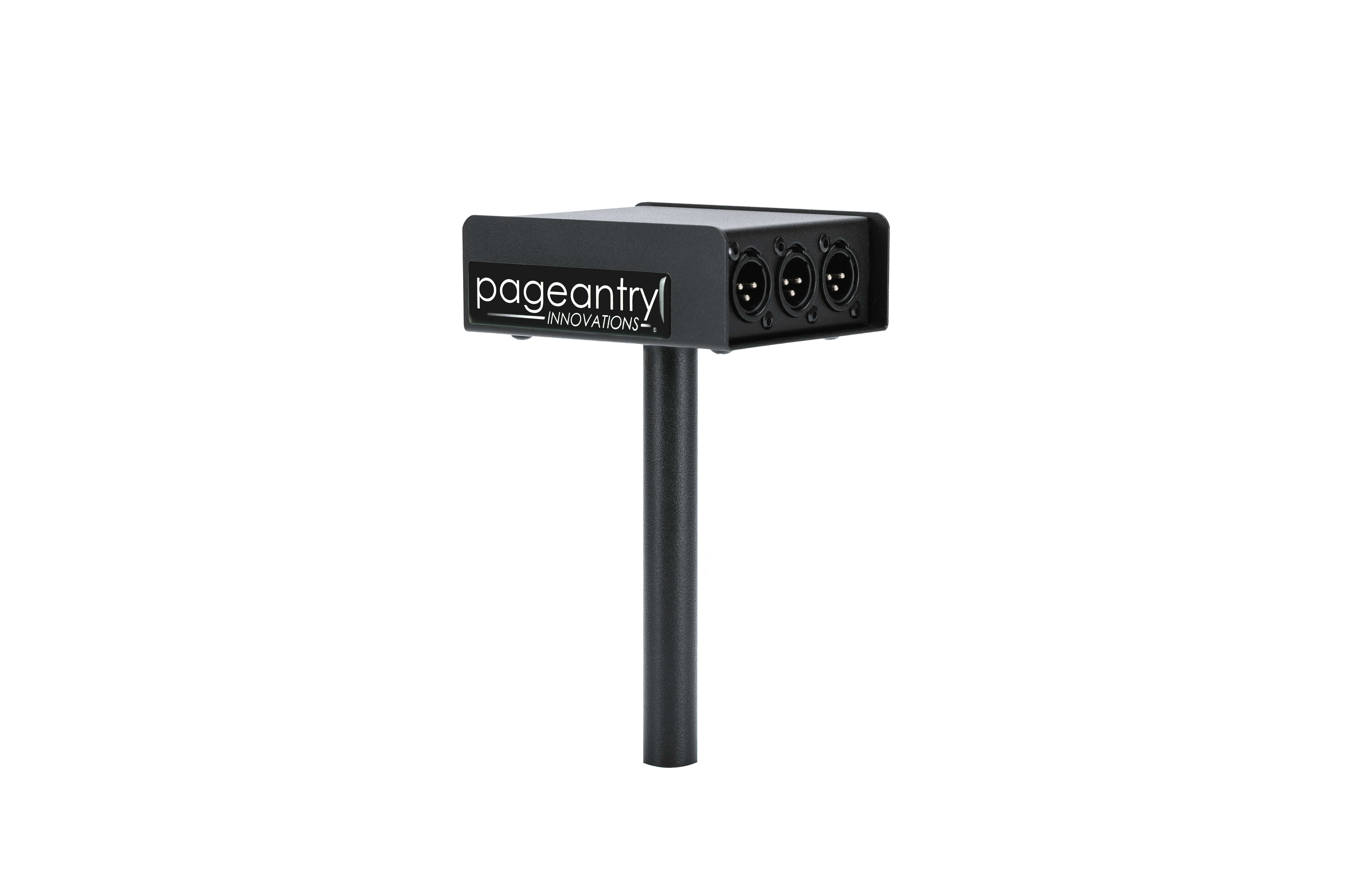 Pageantry Innovations DB-XLR3 DistroBLOX audio distribution for marching systems angle one