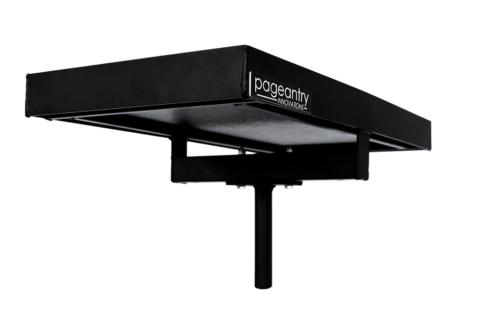 Thumbnail: Pageantry Innovations TT-20 standard tray table side angle