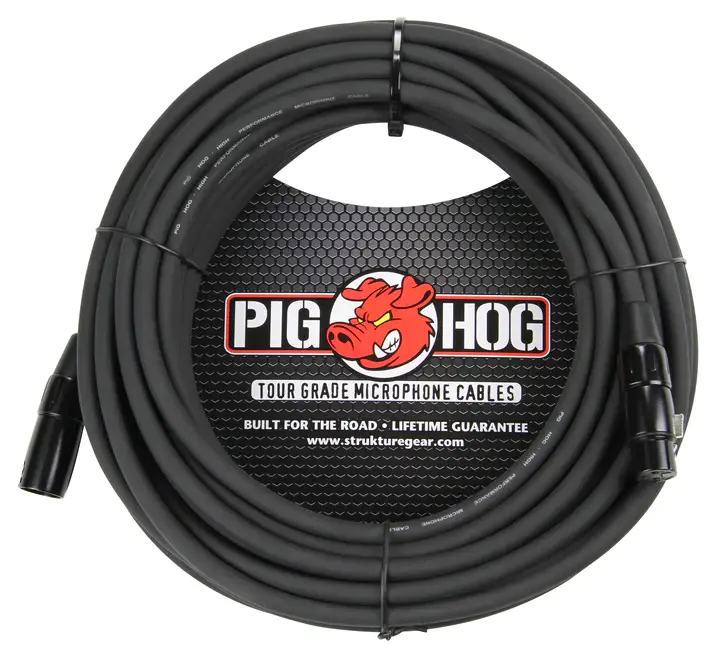 Pig Hog microphone cable fifty foot