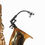 Thumbnail: AMT LSW saxophone mic clipped to instrument bell