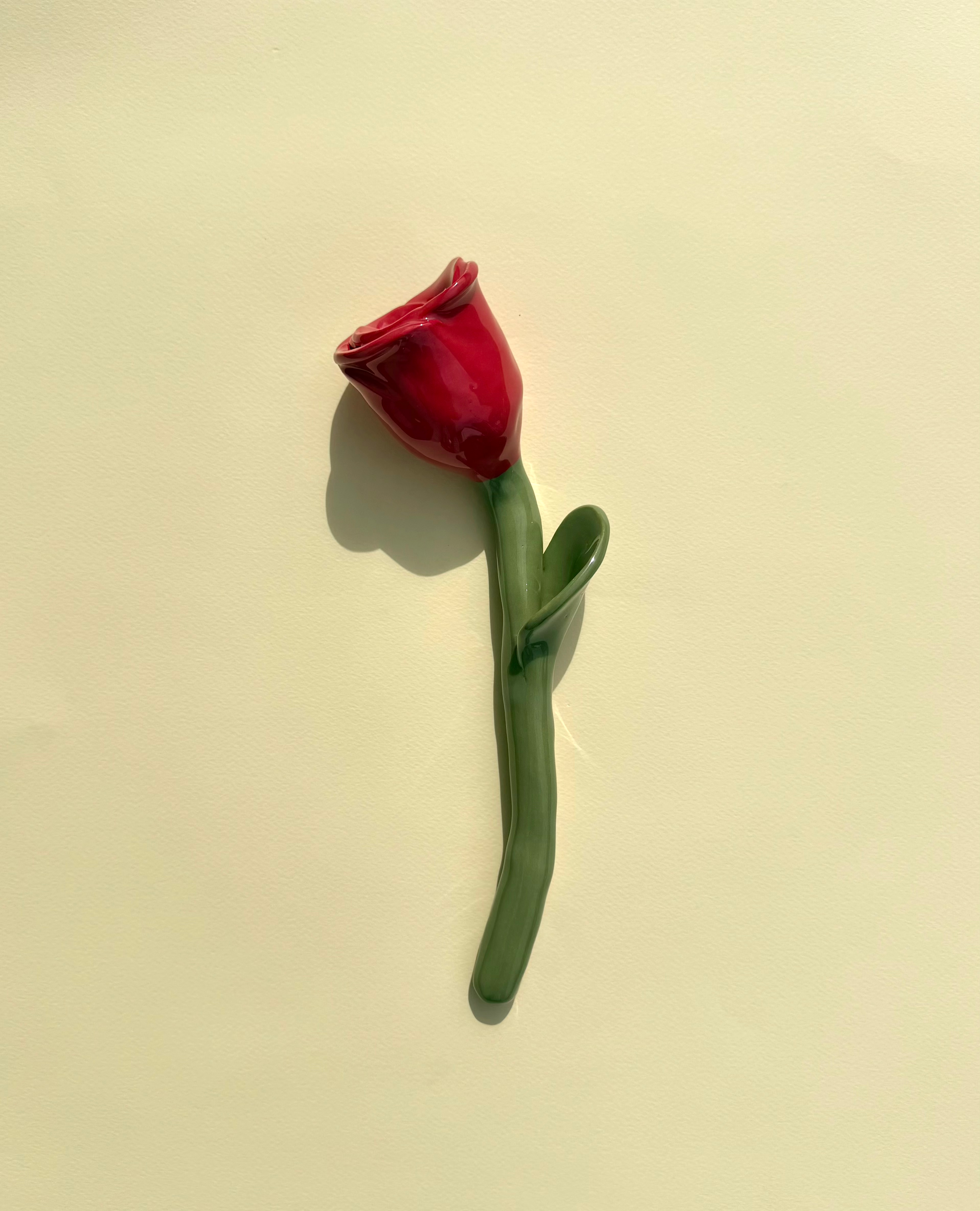 Wandblume Rosa