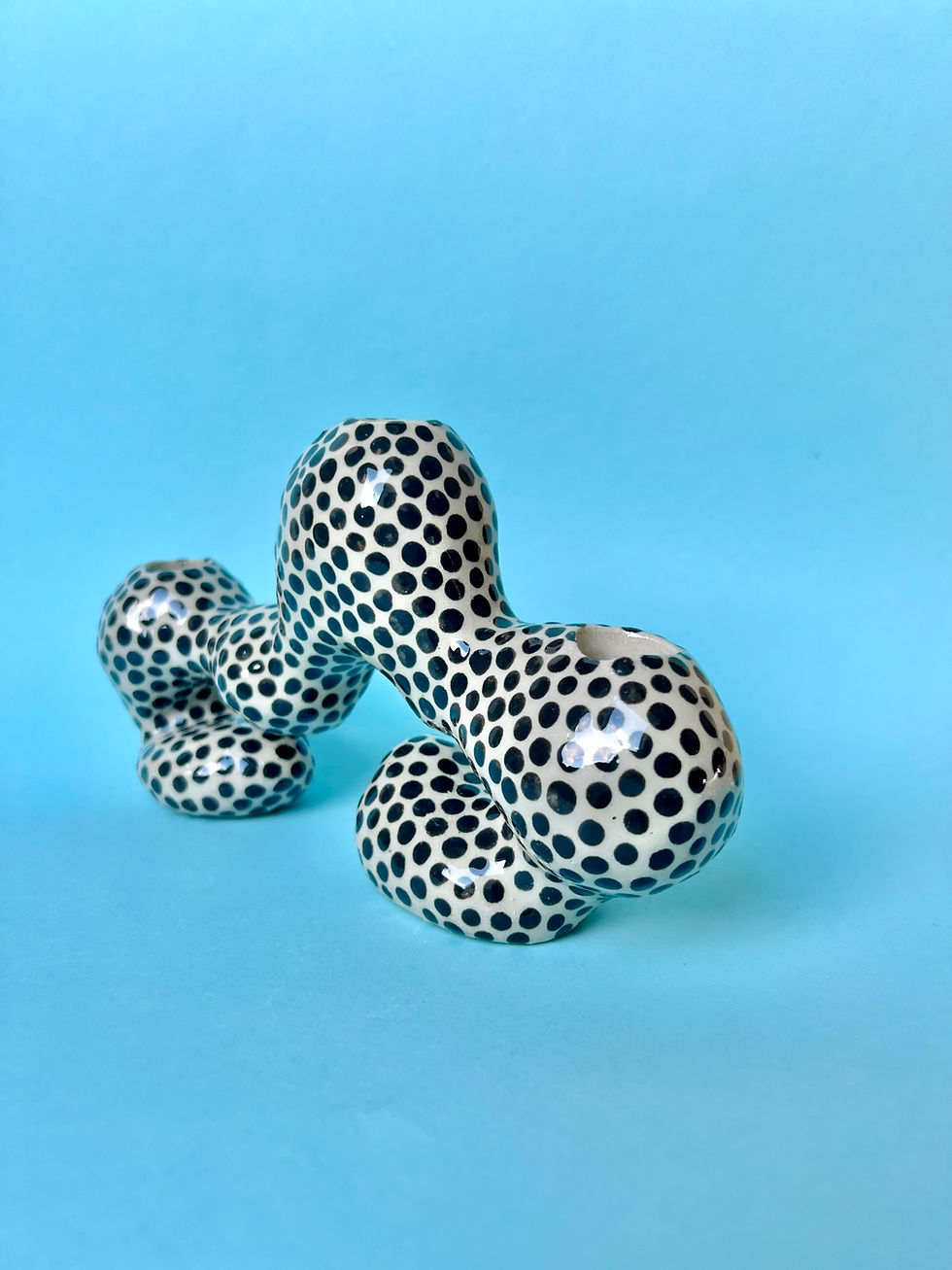 Miniaturbild: Skulptur Kerzenhalter Dots 2