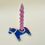 Miniaturbild: Kerzenhalter Pferd blau