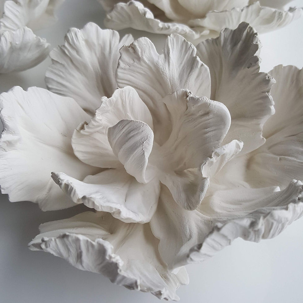 Thumbnail: Parrot Tulip  - Large Porcelain Bloom