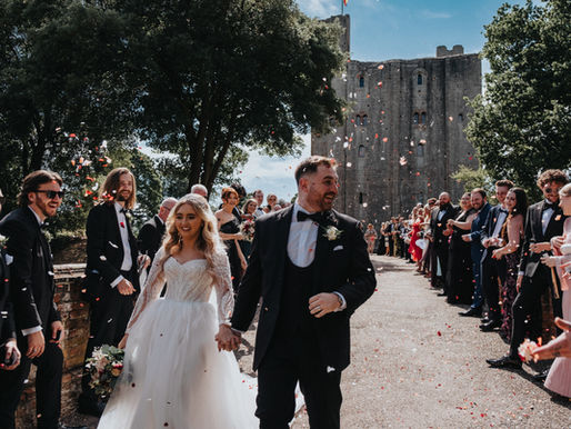 Cody & Mitch’s Hedingham Castle Wedding: A Royal Love Story