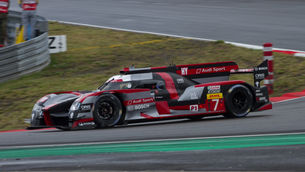 Audi front row at the Nurburgring