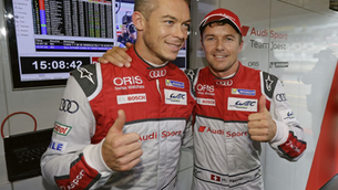 Audi top in qualifying for home round