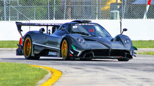 Pablo Pérez Companc seen testing at Sebring