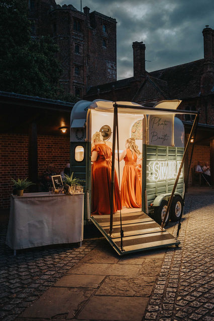 Luxury horsebox photo booth hire in Suffolk, Essex and Norfolk