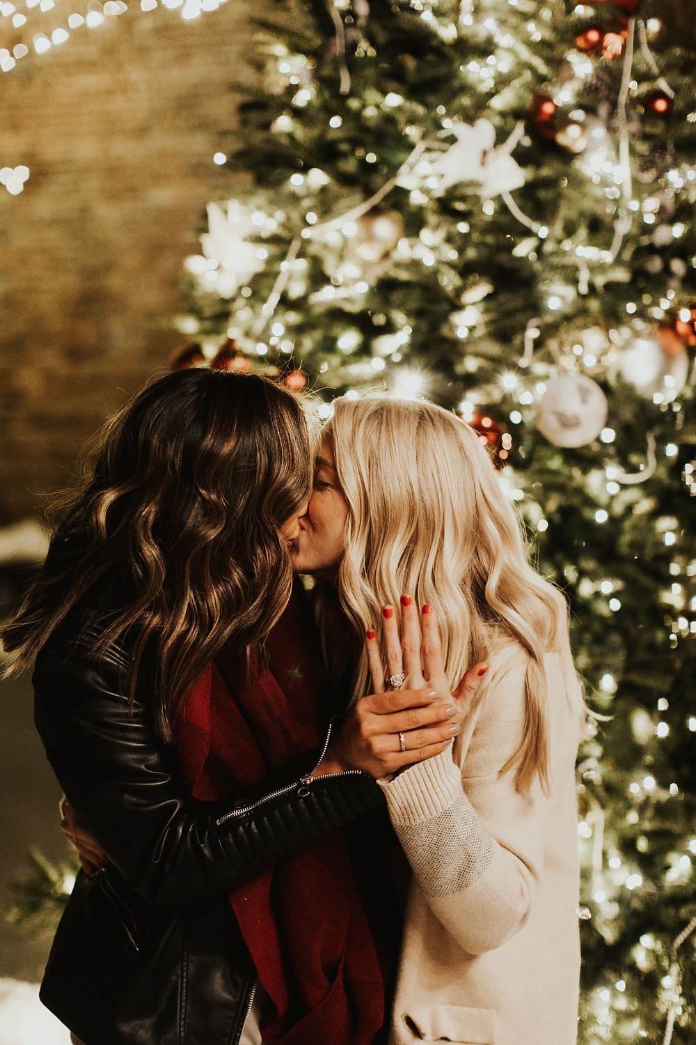 LGBTQ Christmas Wedding Proposal