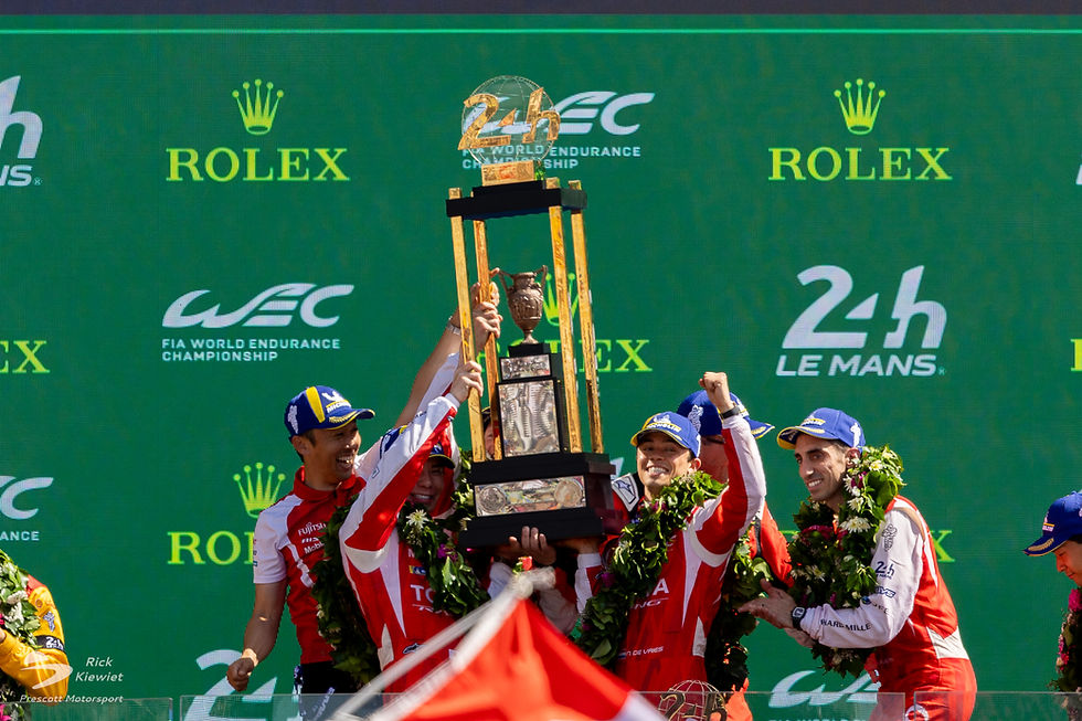 Toyota number 7 win the 2026 Le Mans 24 hour race