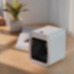 Thumbnail: Portable Mini Air Conditioner Water Cooling Desktop Square Fan