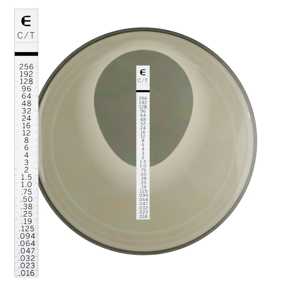 ETEST® son las tiras reactivas cuantitativas de antibiograma de bioMérieux que determinan la Concentración Inhibitoria Mínima (CIM) a escala y apoyan a los clínicos a instaurar el tratamiento correcto.