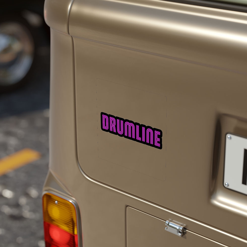Thumbnail: "Drumline" Purple Trend Stickers
