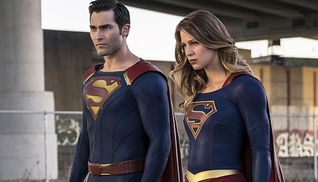 Superman e Lois Lane no crossover da CW!