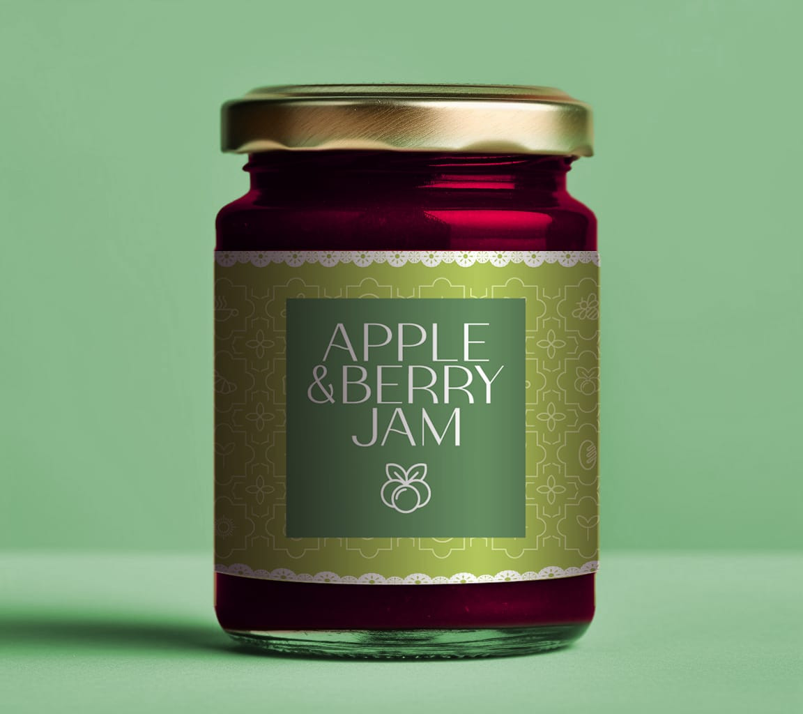 Apple & Berry Jam (250ml)