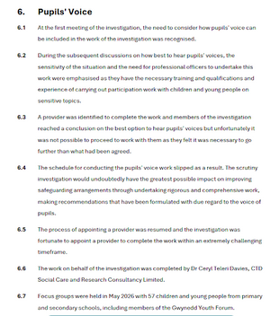 Safeguarding Arrangements in Gwynedd Schools – Still Lacking…