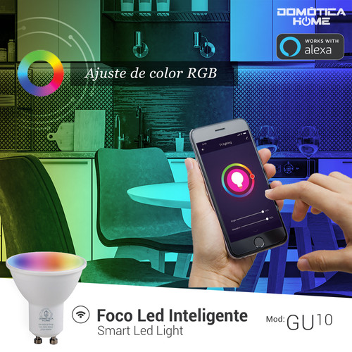 Luces LED Inteligentes Empotrable, Iluminación Regulable, 4 Pulgadas, Luces Con Wi-Fi, Compatibles Con Alexa, Google