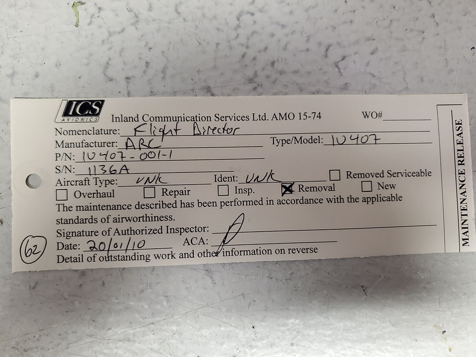 Thumbnail: ARC IU407 Flight DIrector IU407-001-1