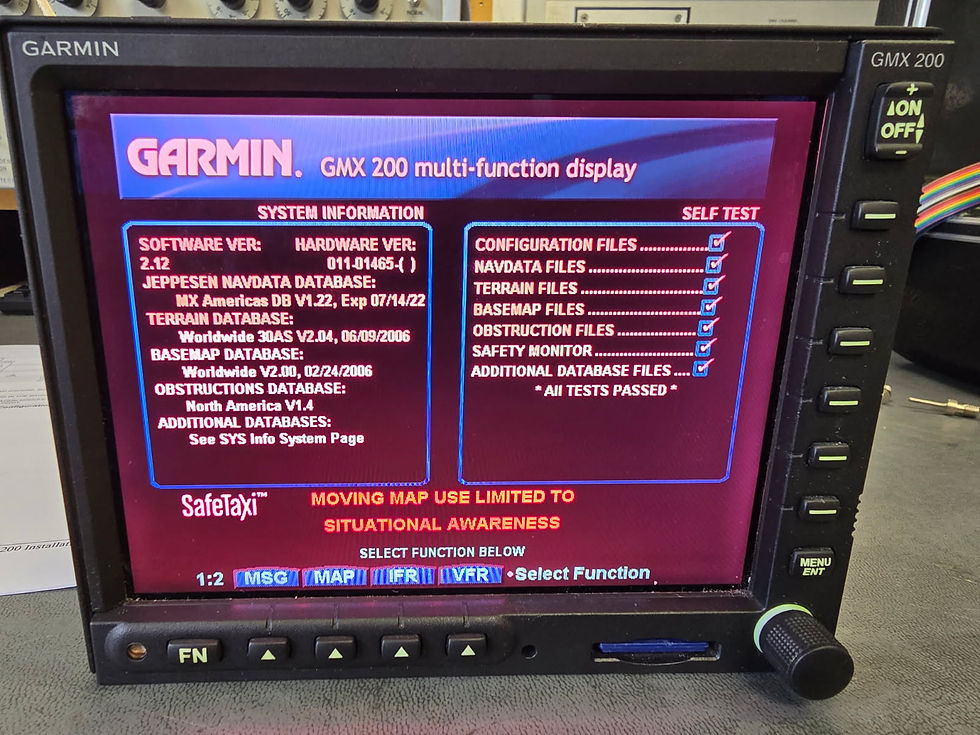 Thumbnail: Garmin GMX 200 MFD with Traffic I/O 011-01465-00
