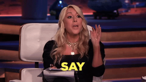 SAY YES BLONDE.gif