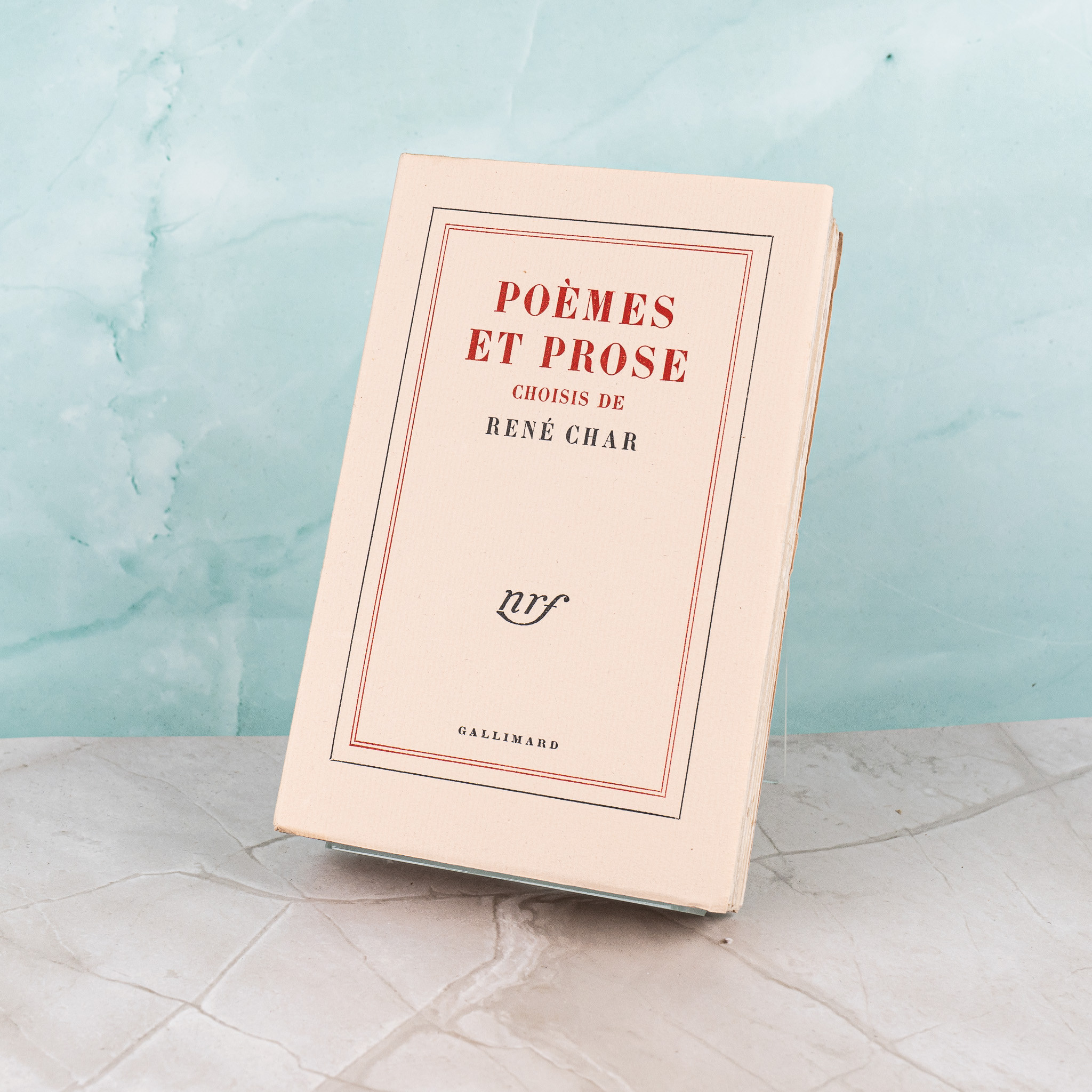 Poèmes et prose choisis