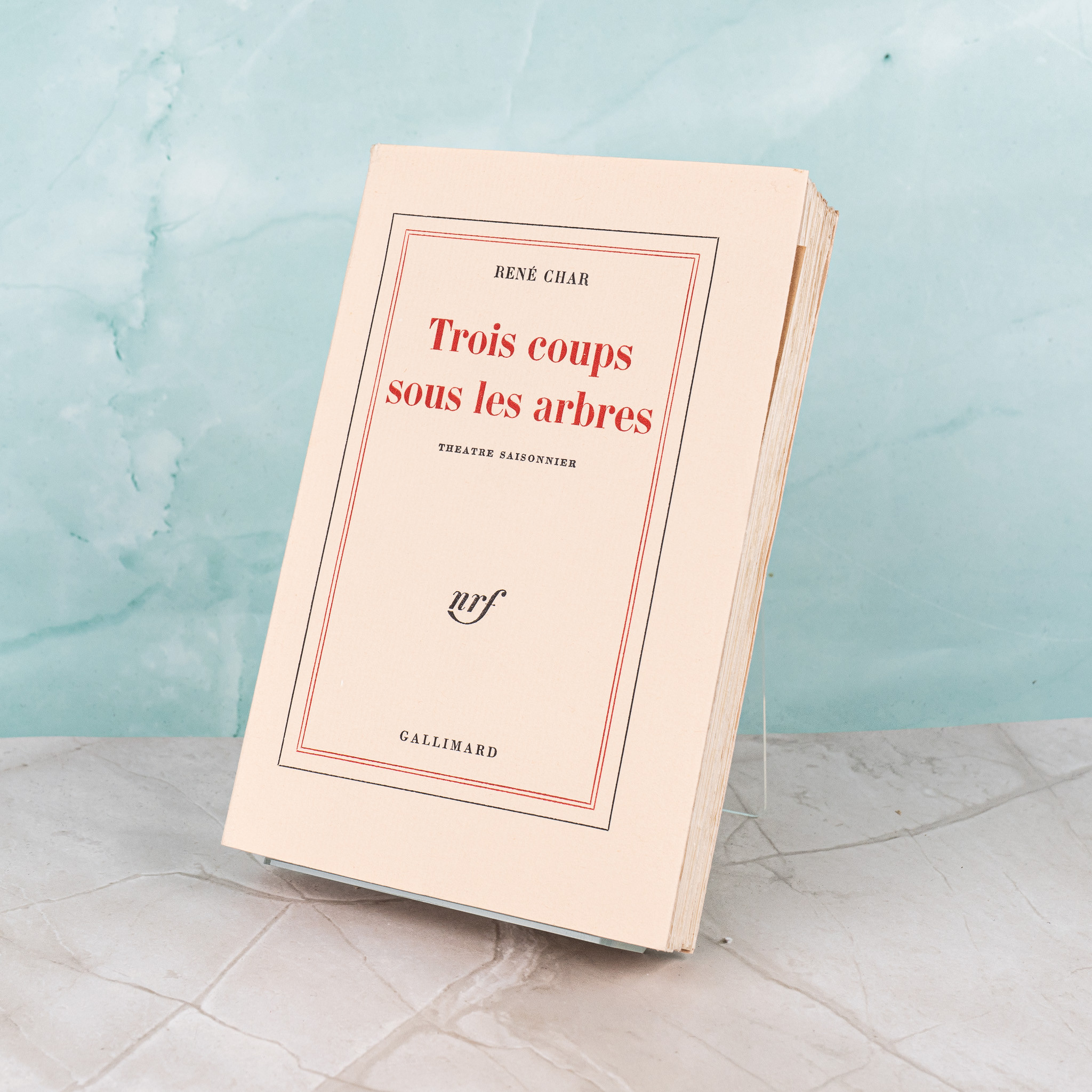 Trois coups sous les arbres. Théâtre saisonnier