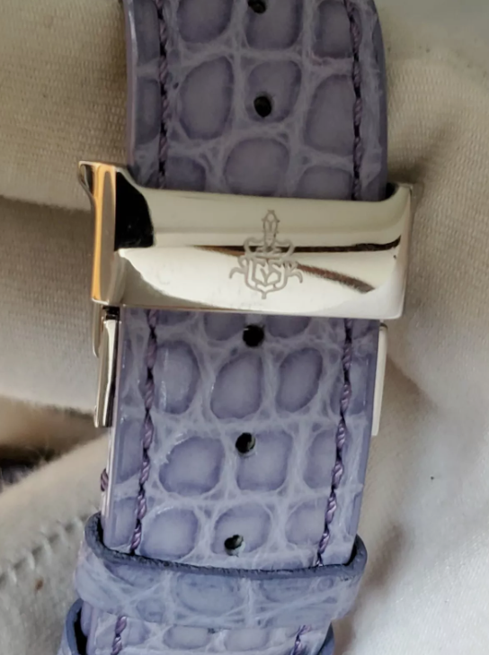 Thumbnail: Cuervo Y Sobrinos Prominente Clasico Ref 1015.1RB Stunning Blue Dial Auto Watch