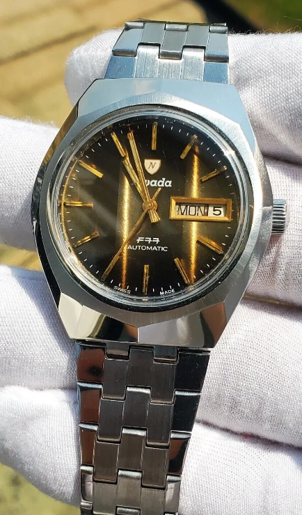 Thumbnail: Nivada F77 Automatic Vintage, 1970's.Excellent Case & Dial Just Gorgeous