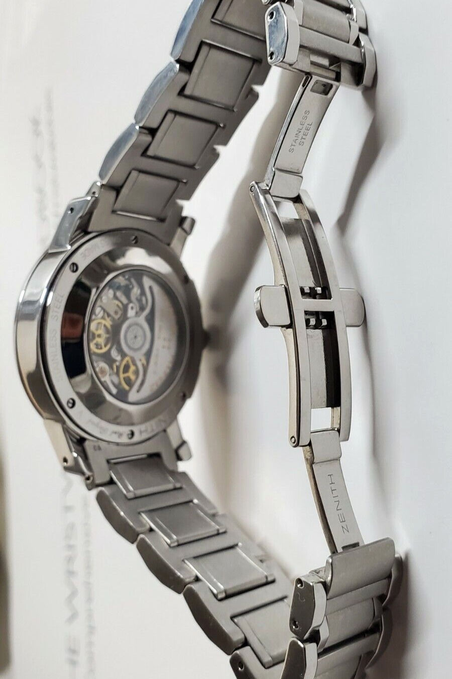 Thumbnail: Zenith El Primero Port Royal V, Ref. 02.0451.400/21 .Serviced