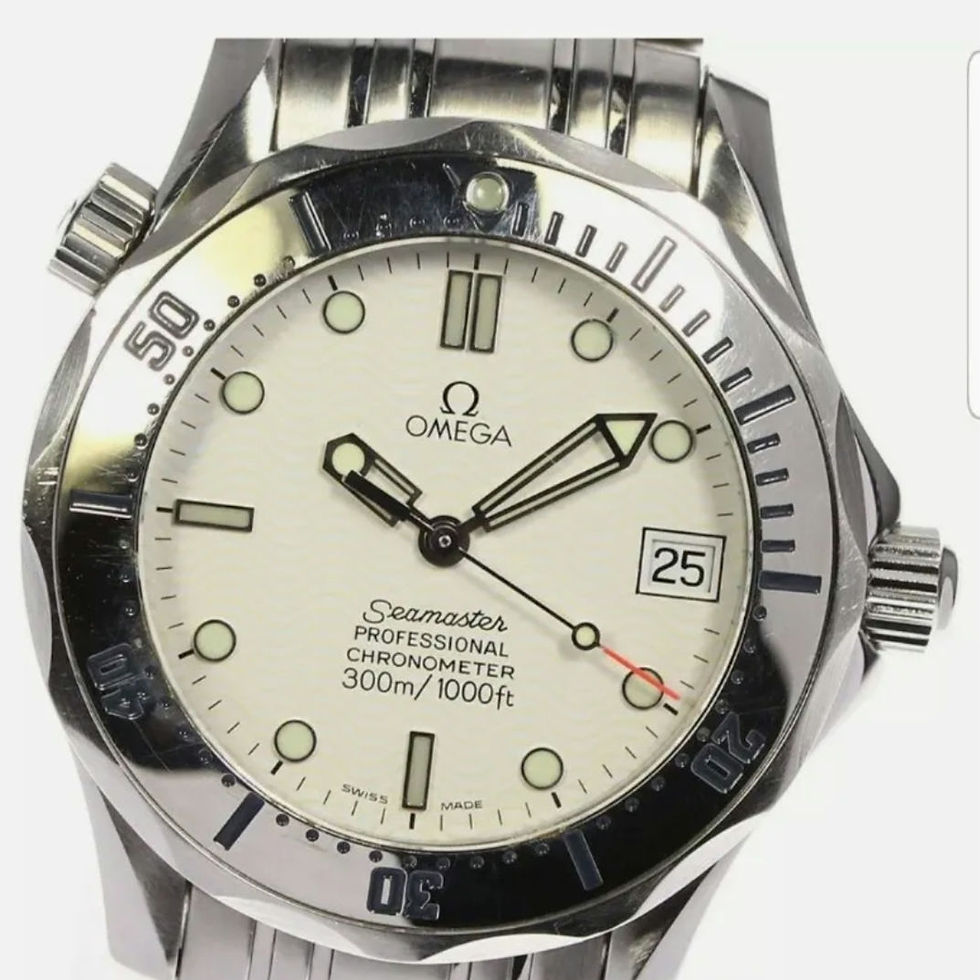 Thumbnail: Omega Seamaster 300, Ref:  2552.20.00 White Dial Mid Size Automatic
