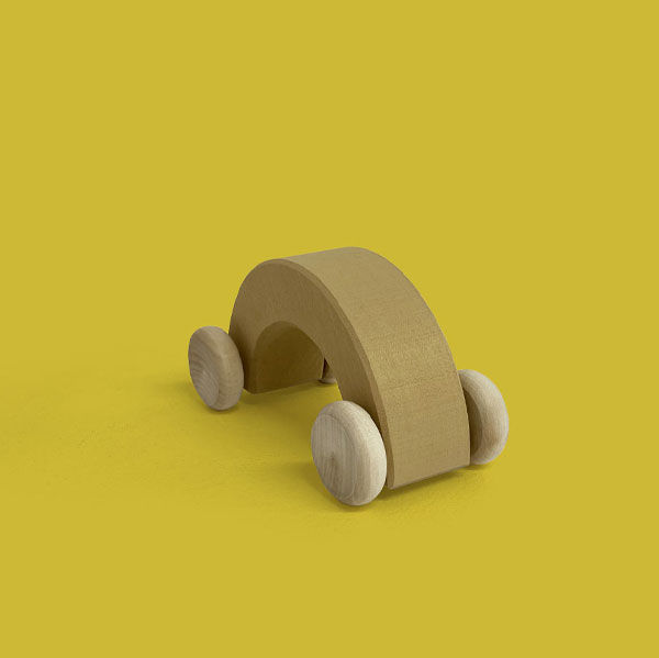 Thumbnail: Handmade Toy Car - Biscuit