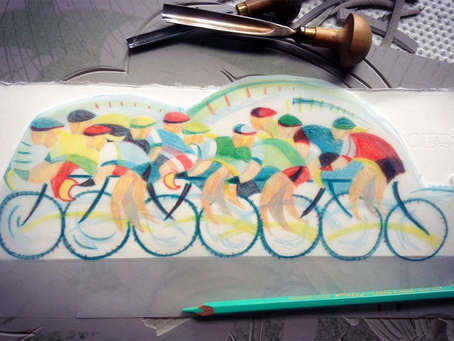Paul Cleden, well known illustrator and printmaker, produces exclusive print for Mill Tye Gallery