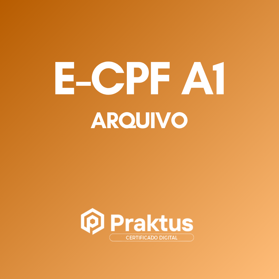 e- CPF A1 | Arquivo