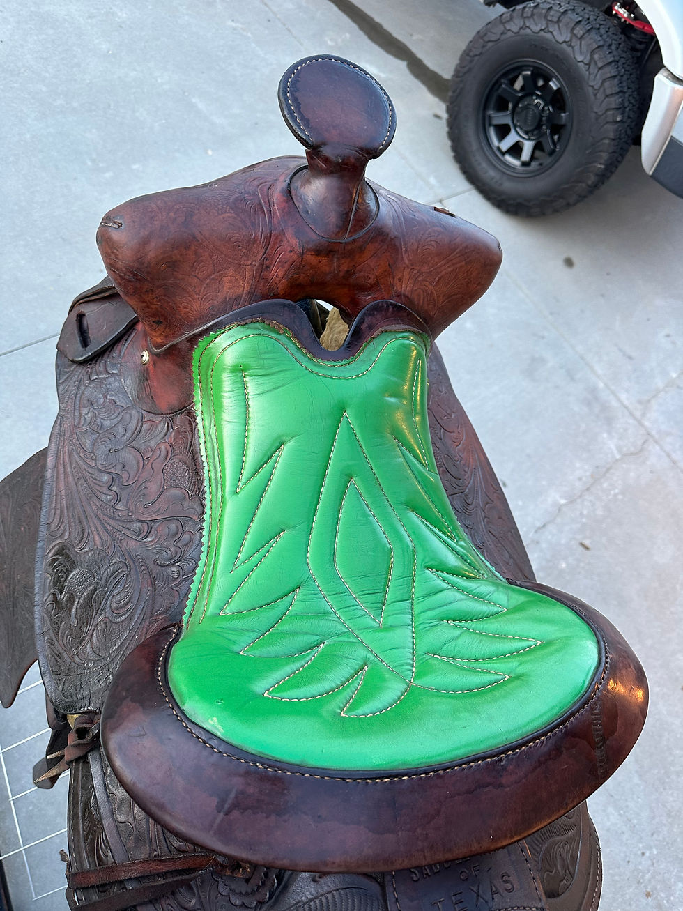 Thumbnail: Used Western Saddle (15” seat & 7” gullet) 
