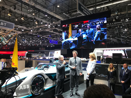 Fascinating – FIA President Jean Todt and Formula E CEO Alejandro Agag......