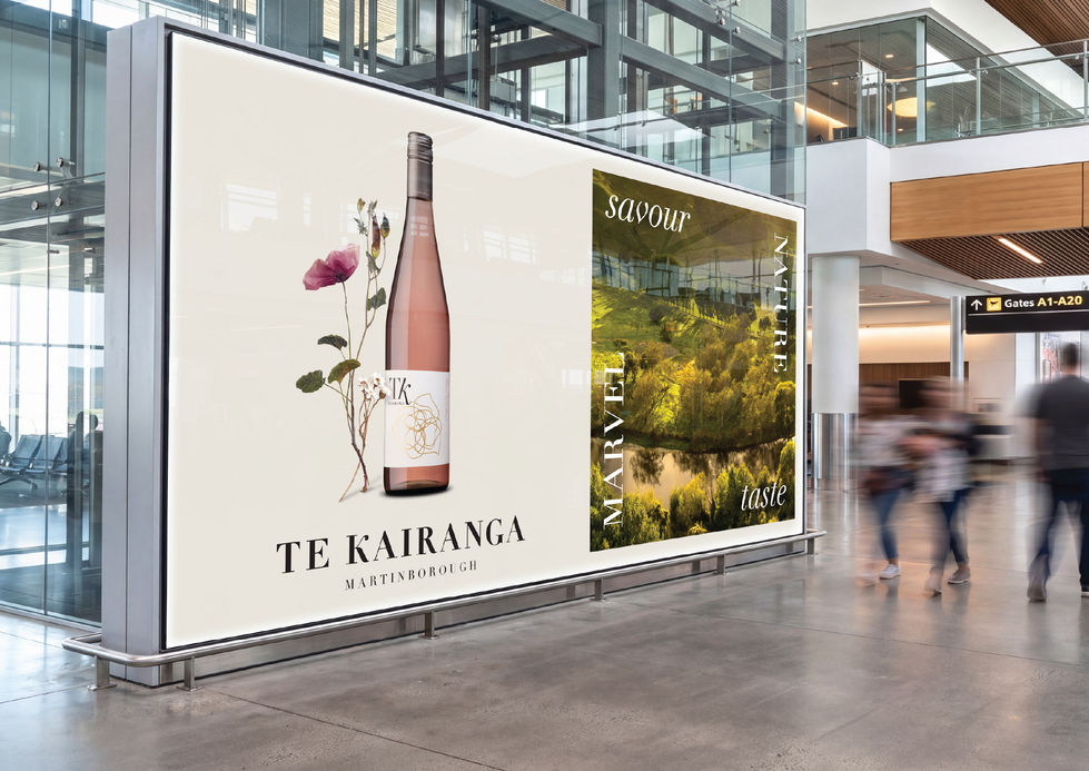 Wine branding. Brand identity and packaging design by Hannah Gordon Design.