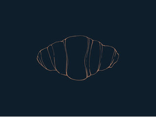 Copain French Patisserie. Cafe Hospitality branding and design by Hannah Gordon Design. New Zealands best designed pastries.