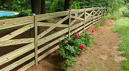 Crossbuck Rail by Wayne's Fencing